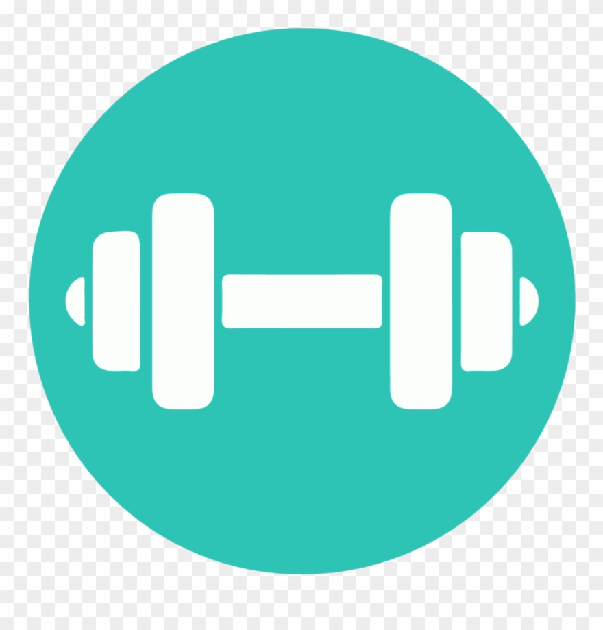 Dumbell Icon-03 Clipart