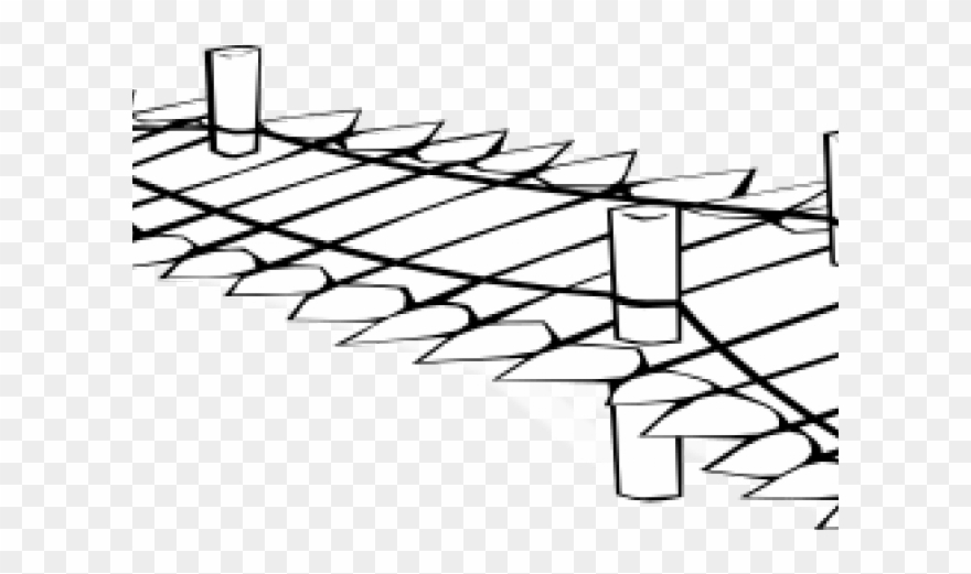 Bridge Clipart Bridge Outline - Png Download