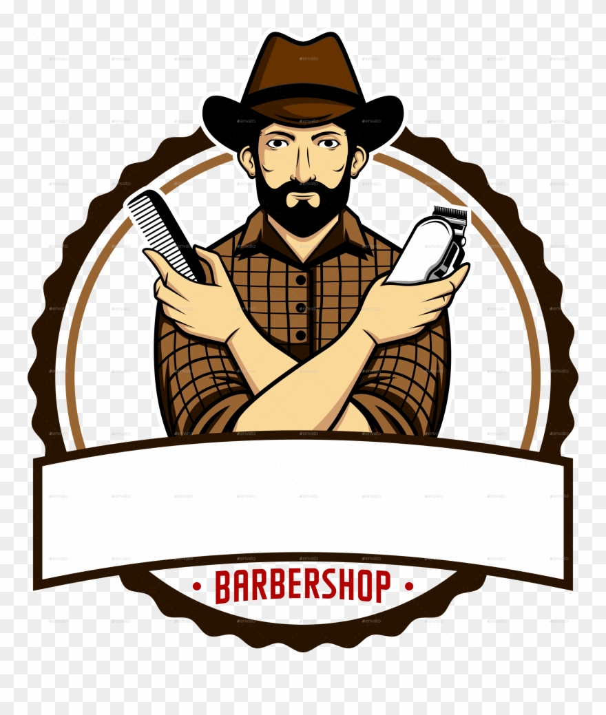 Barber Shop Set Clipart