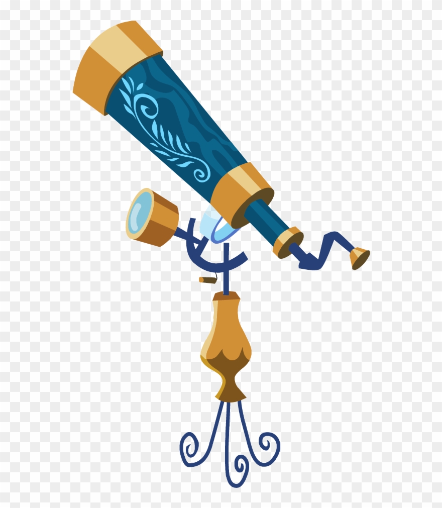 Telescope By B3archild Clipart