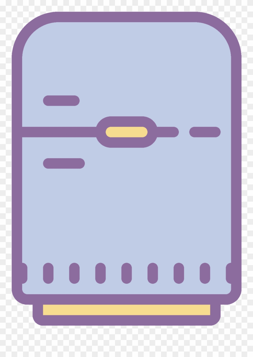 It's A Logo That Represents A Refrigerator Clipart