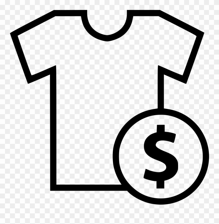 Tshirt Dollar Sign Buy Comments Clipart