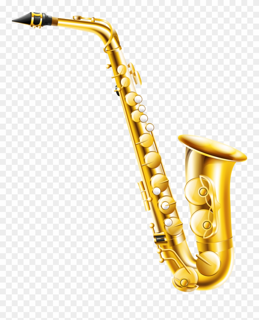 Alto Saxophone Clip Art - Png Download