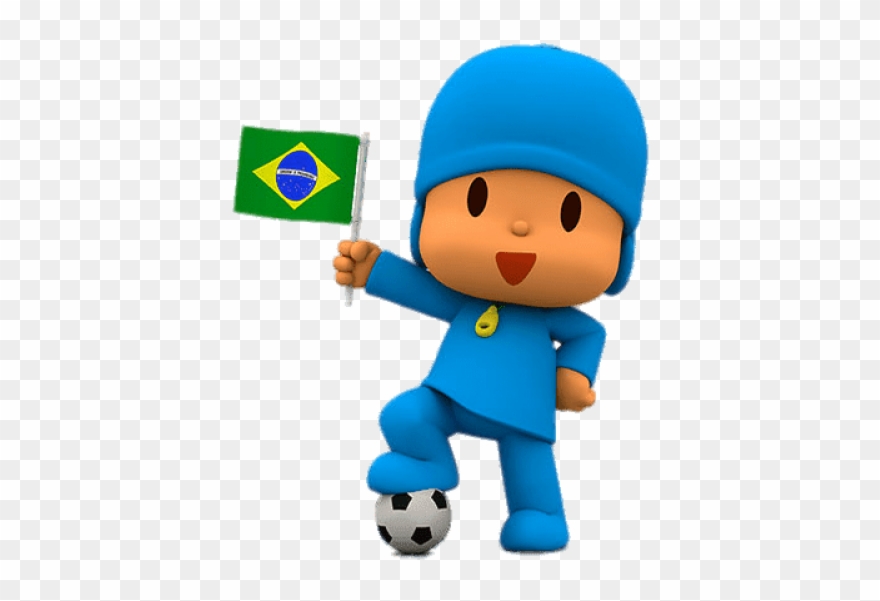 Free Png Download Pocoyo Brazilian Flag Clipart Png Transparent Png
