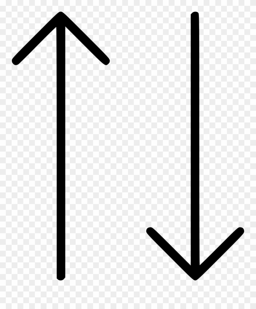 Upside Down Arrow Clipart