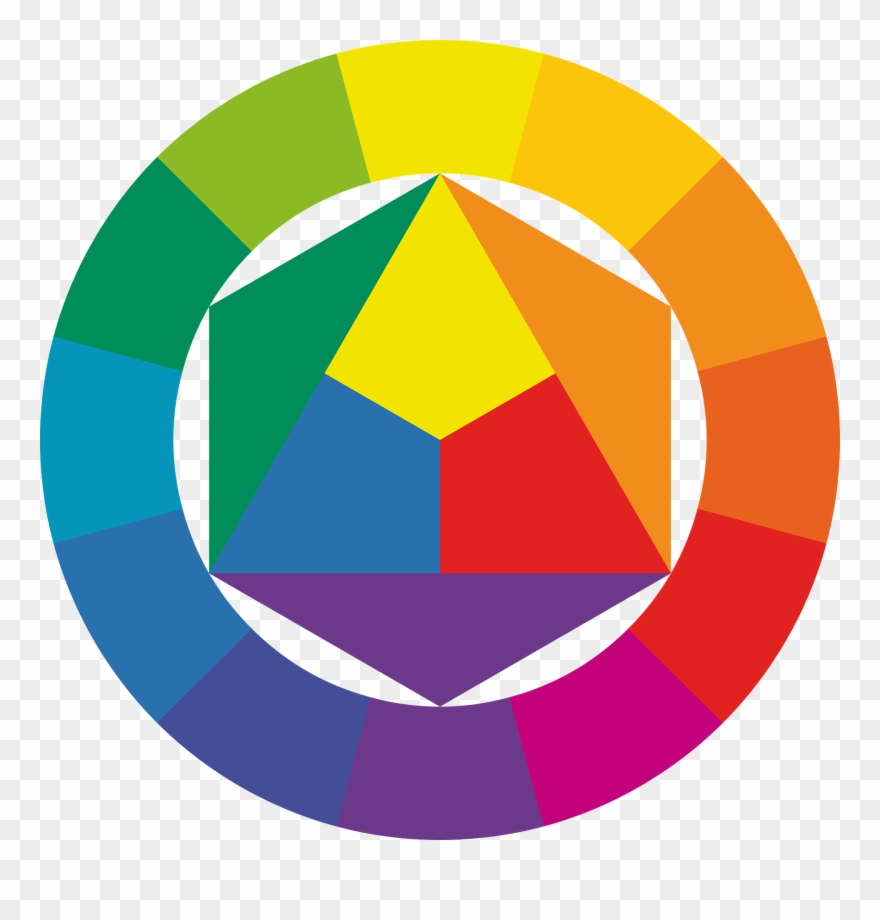 Colouful Clipart Color Pallet - Png Download