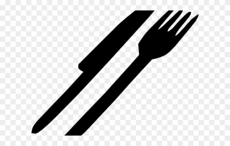 Cutlery Clipart Knife Fork - Png Download