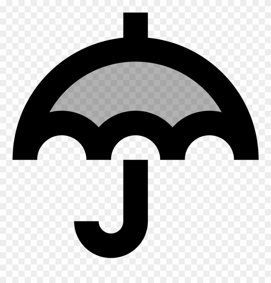 The Icon Is An Umbrella Clipart