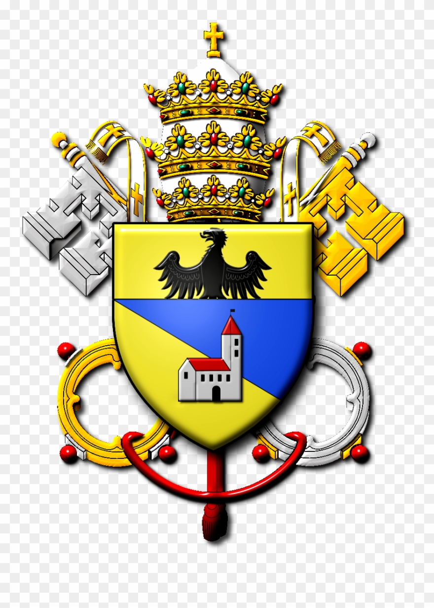Coat Of Arms Of Pope Benedict Xv Clipart