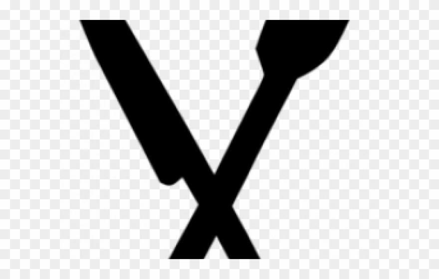 Spoon Clipart Crossed Fork - Png Download