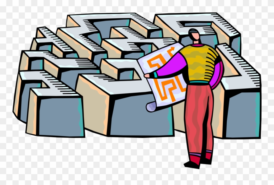 Png Royalty Free Maze Vector Cartoon Clipart