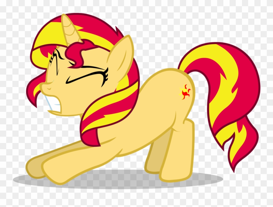 Retropony, Pony, Safe, Simple Background, Solo, Stretching, Clipart