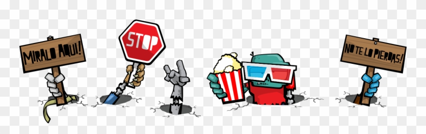 Zombie Infection Personajes Clipart