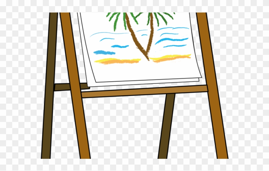 Artwork Clipart Canvas Painting - Png Download