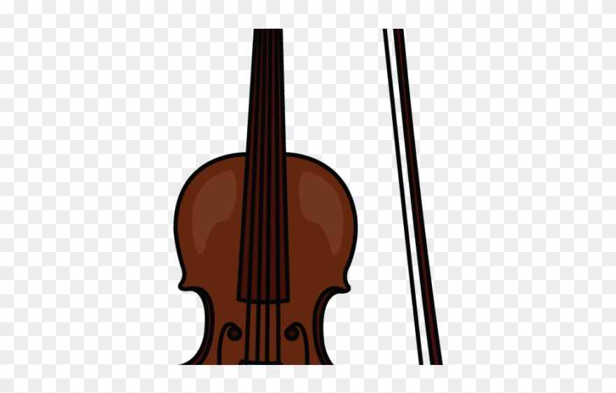 Drawn Violin Classical Instrument Clipart