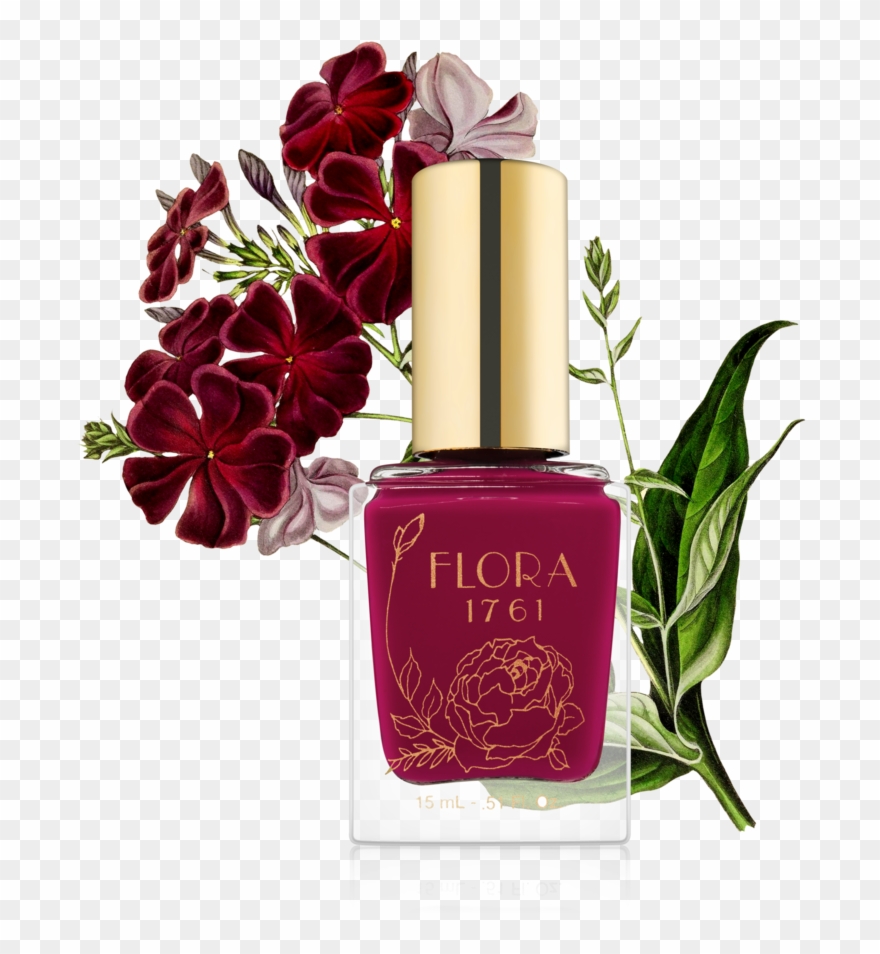 Nail Lacquer In Sweet William Clipart