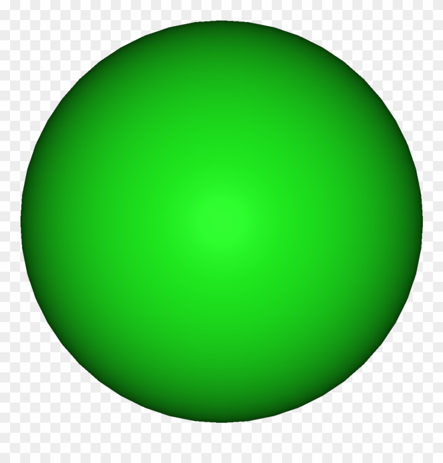 Chloride Ion 3d Vdw Clipart