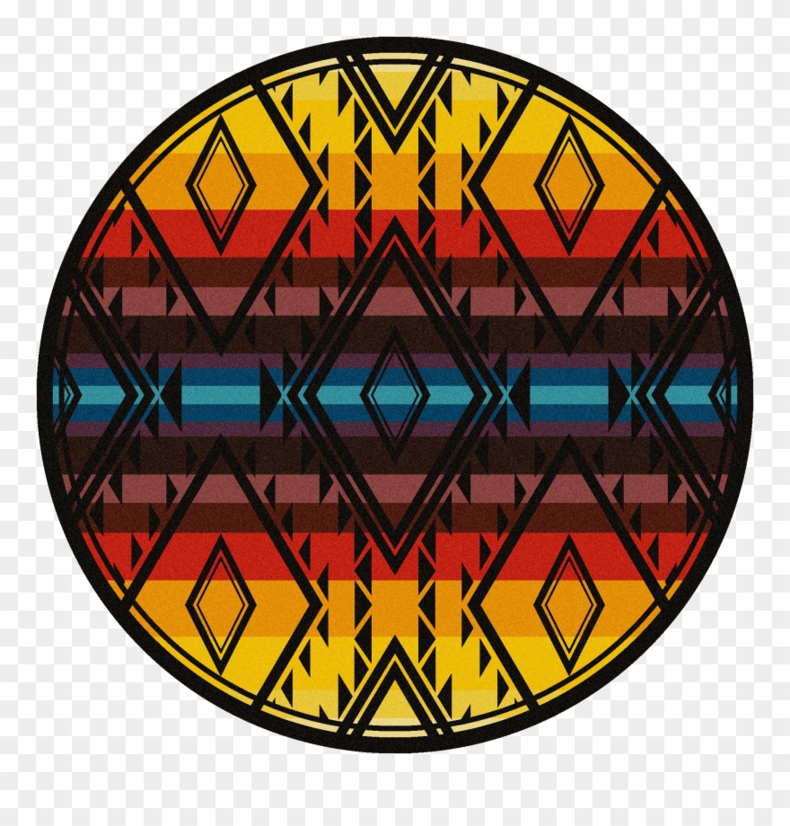 Rainmaker Bright 8ft Round Rug Clipart