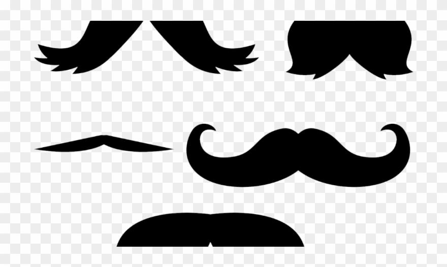 Mustaches Clip Art Png No Background Transparent Png
