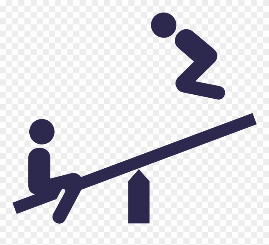Seesaw Clipart - Png Download