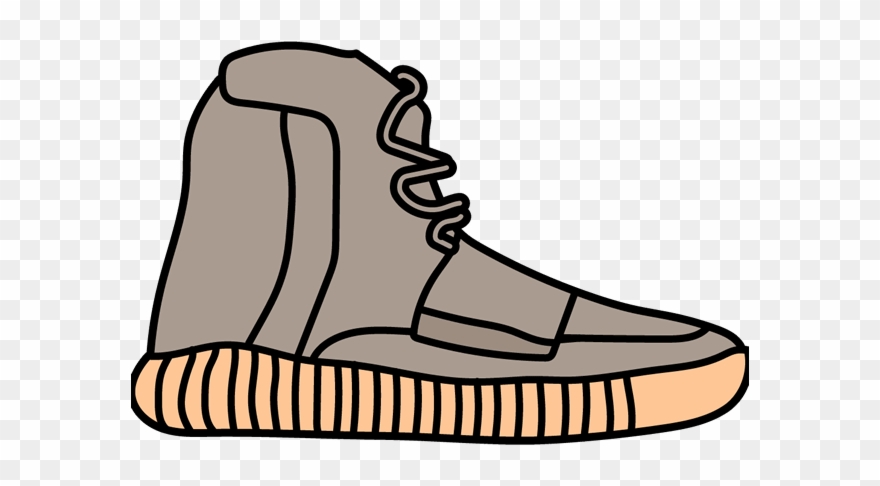 Yeezy 750 Glow In The Dark Clipart