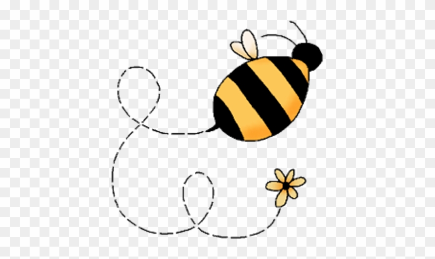 Bee And Tail Right Clipart