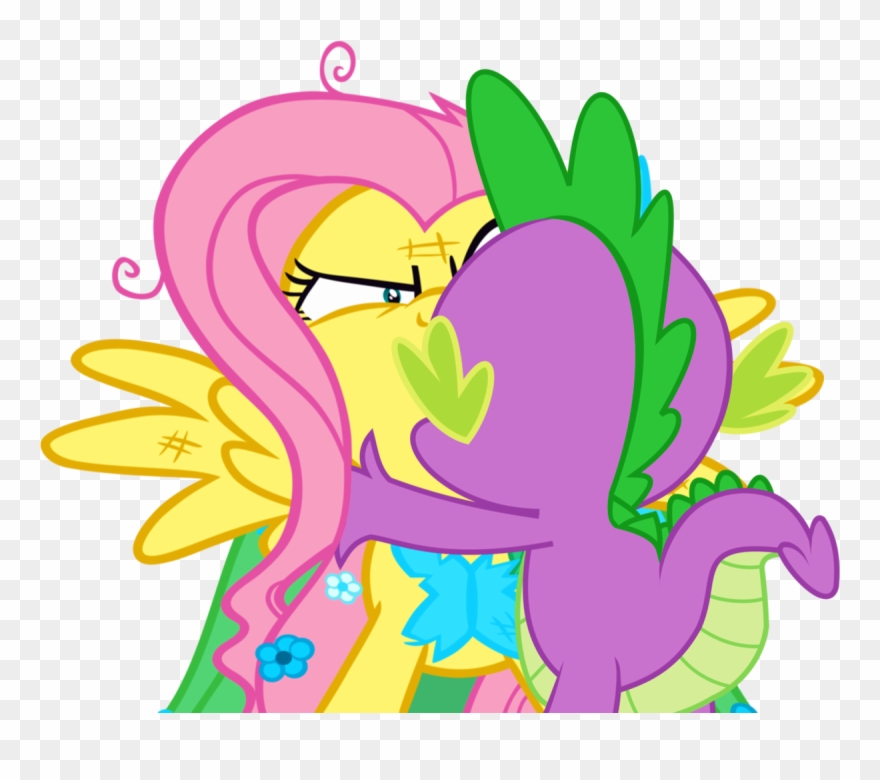 Twilightpoint, Edit, Female, Fluttershy, Flutterspike, Clipart
