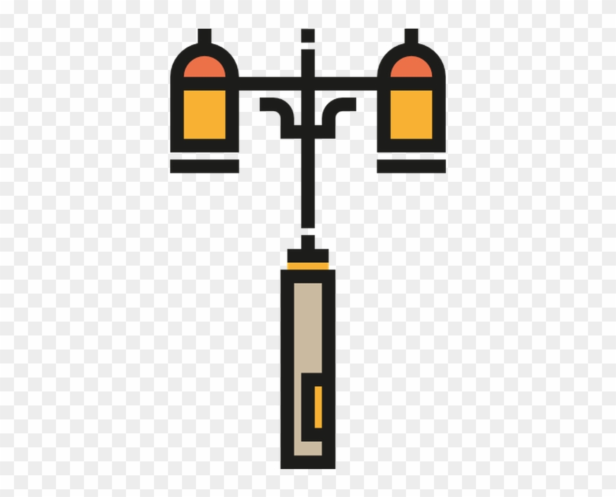 Streetlight Clipart Transparent - Png Download