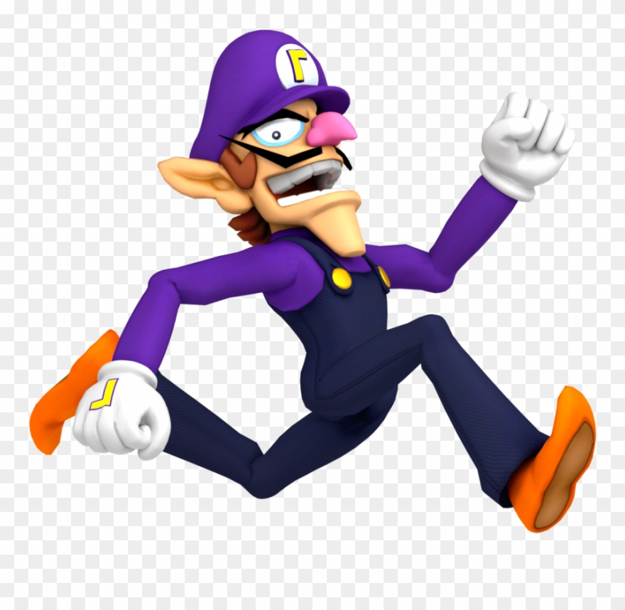 Waluigi Transparent Background Clipart