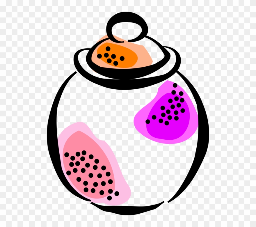 Cookie Jar For Baked Image Illustration Of Clipart