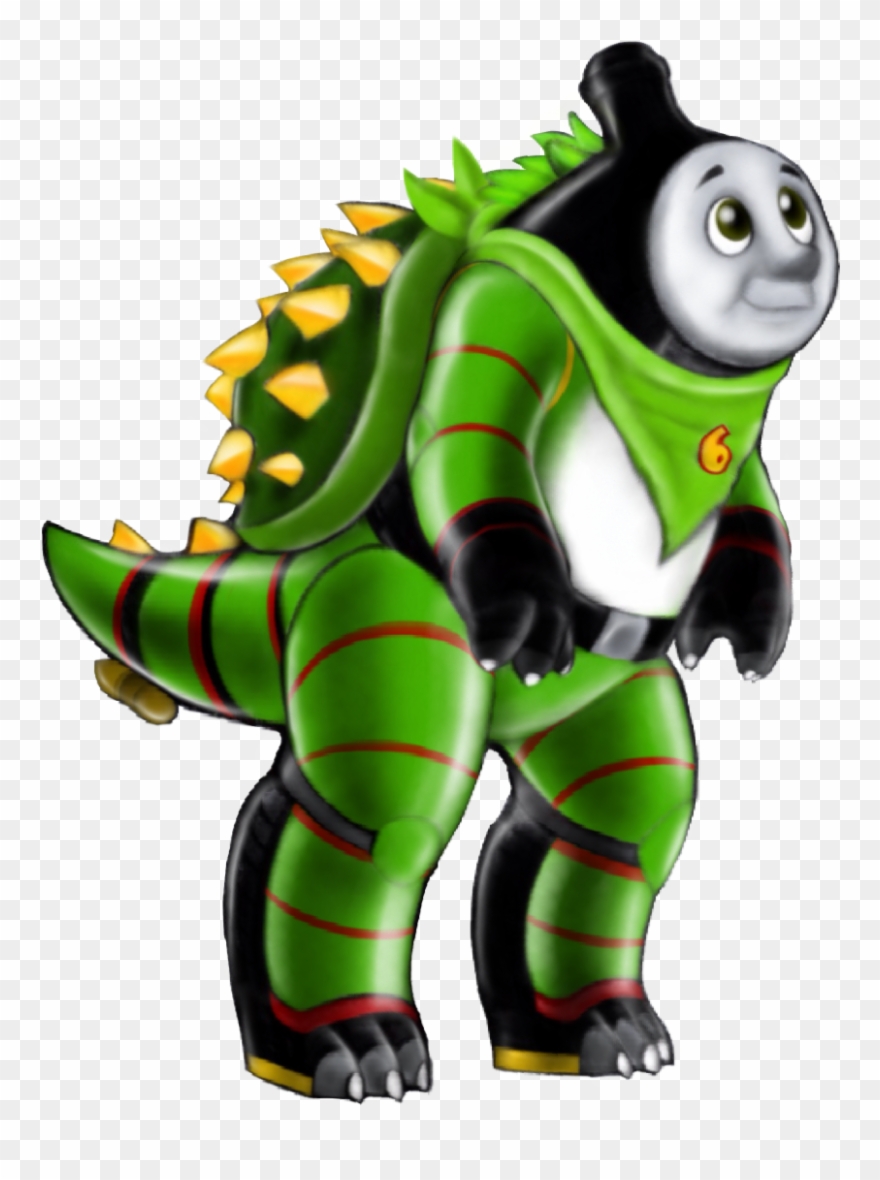 “percy The Small Engine, “dino Locos” Au Percy Stands Clipart