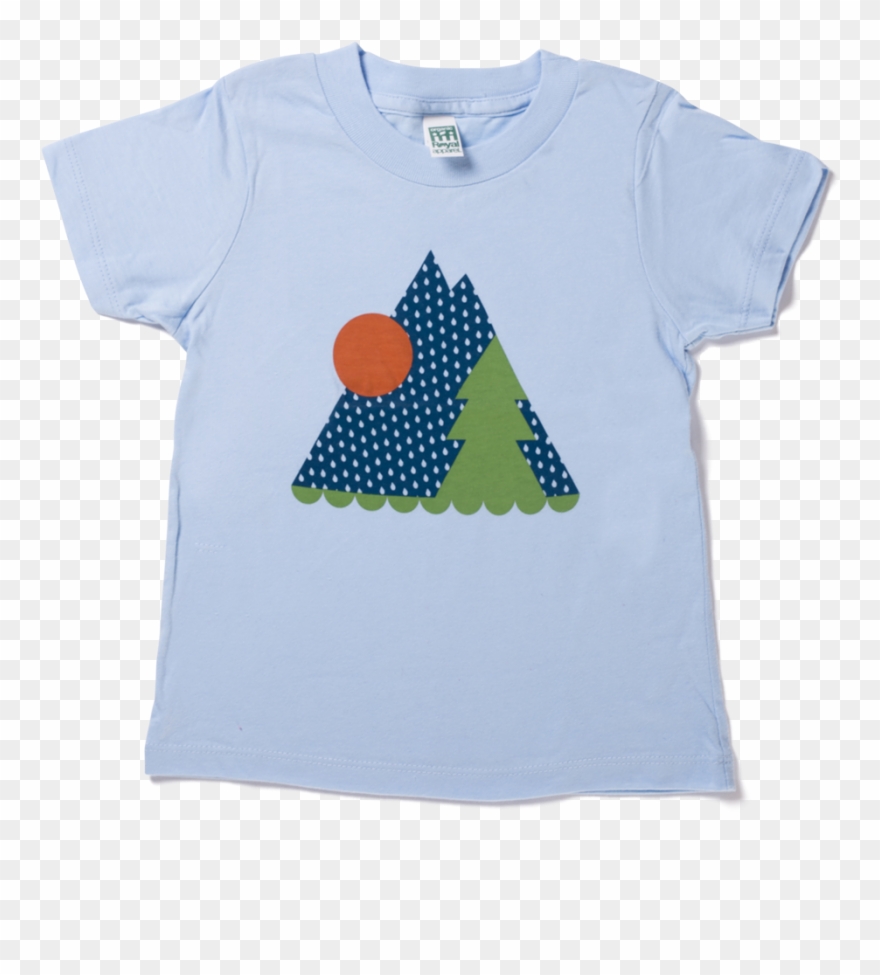 Rainy Mountain Kids Tee Clipart
