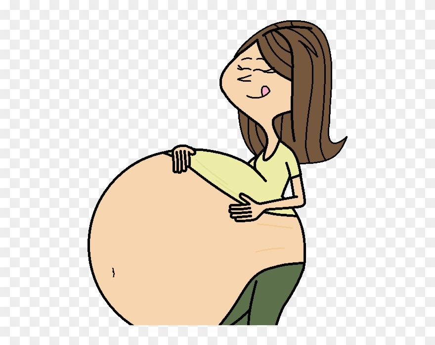 Clip Art Free Stock Collection Of Free Bellied Pregnant - Png Download