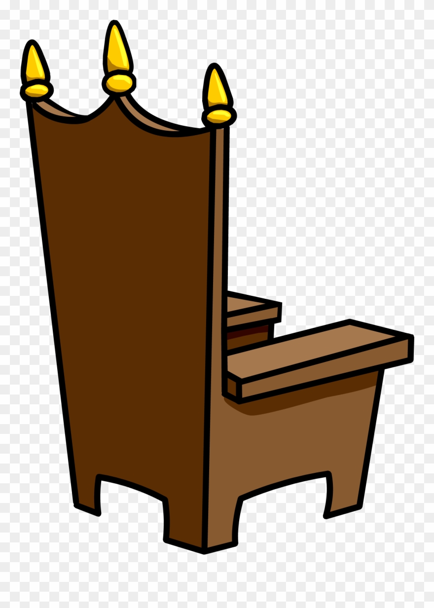 Throne Clipart Club Penguin - Png Download