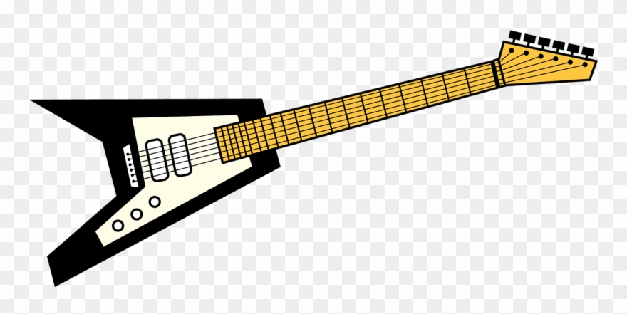 Electric Guitar Music Clipart