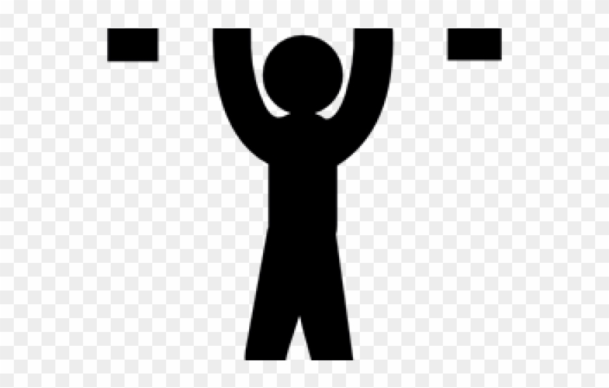 Olympic Games Clipart Weight Lifting - Png Download