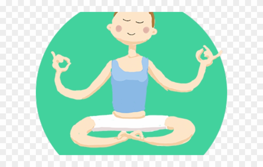 Meditation Clipart Bee - Png Download