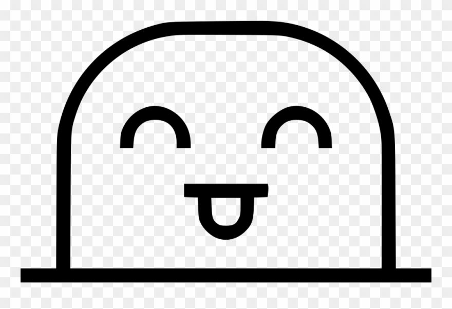 Mole Happy Face Toung Comments Clipart