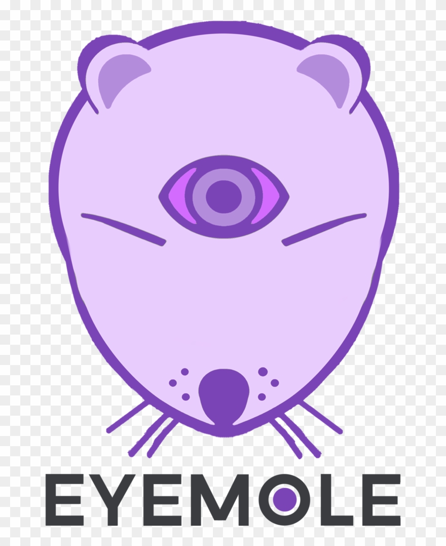 Eyemole Head With Text Clipart