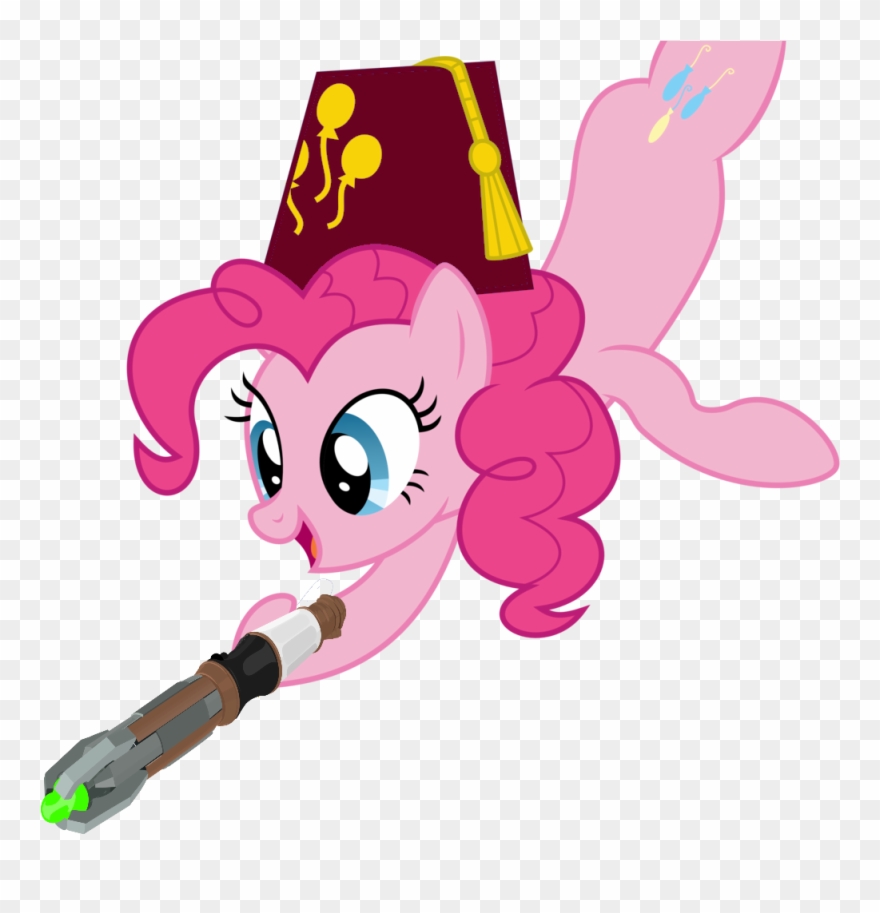 Doctor Who, Edit, Fez, Hat, Pinkie Pie, Safe, Solo, Clipart