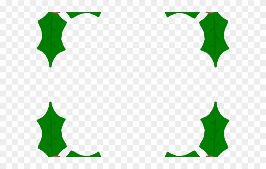 Leaf Clipart Christmas - Png Download
