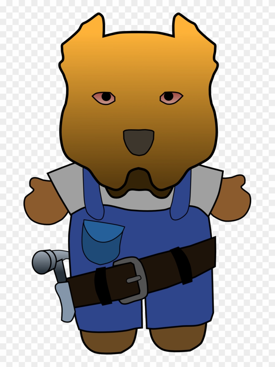 Hello Pitbull Figure By Grimdrifter Clipart