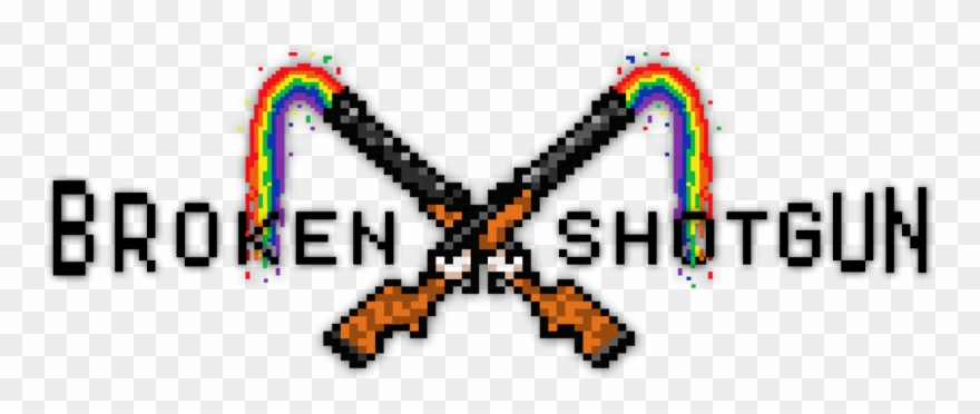Broken Shotgun Clipart