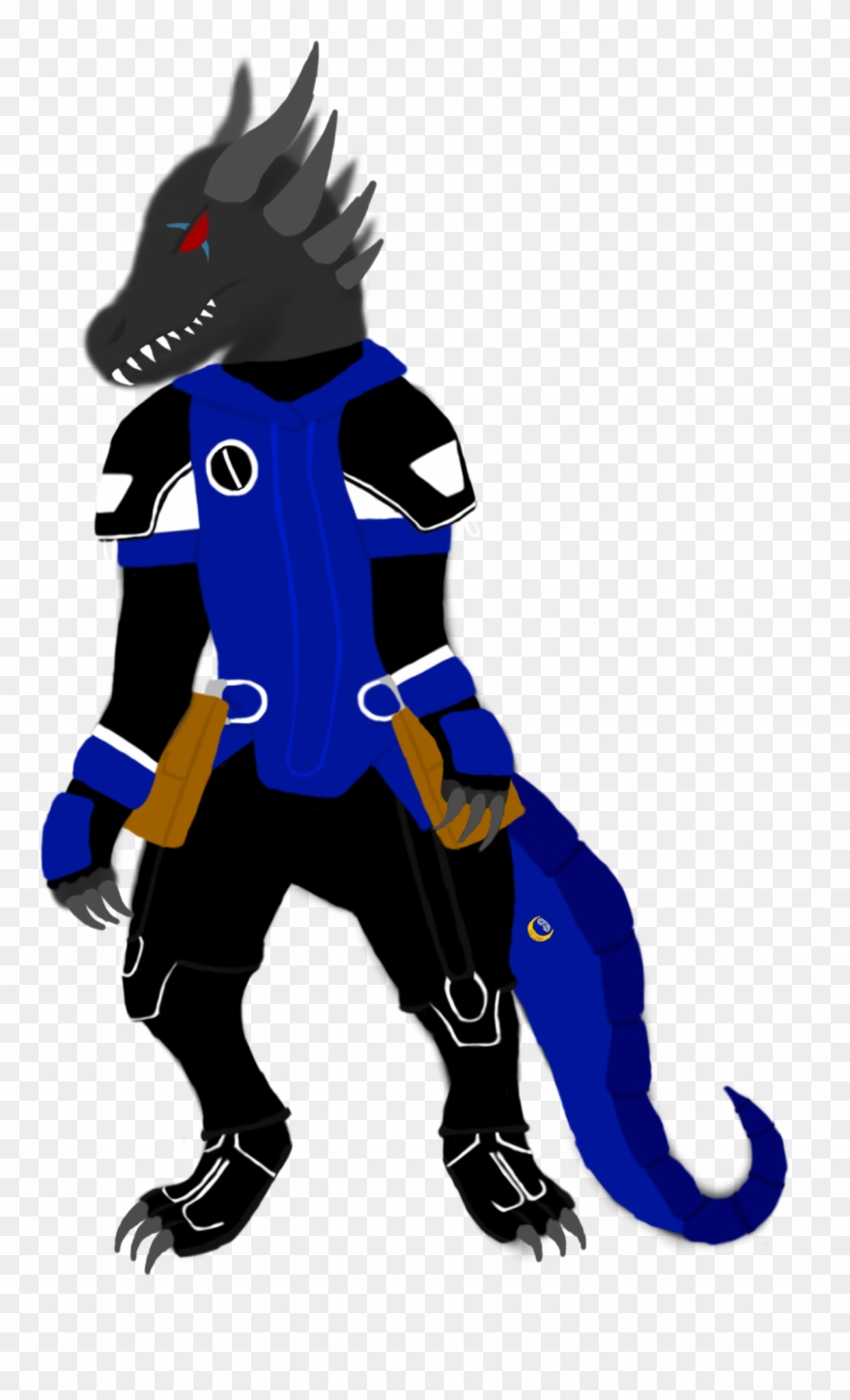 Lunatic Attacker Clipart