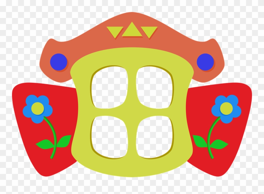 Window Wink Shutters Clipart