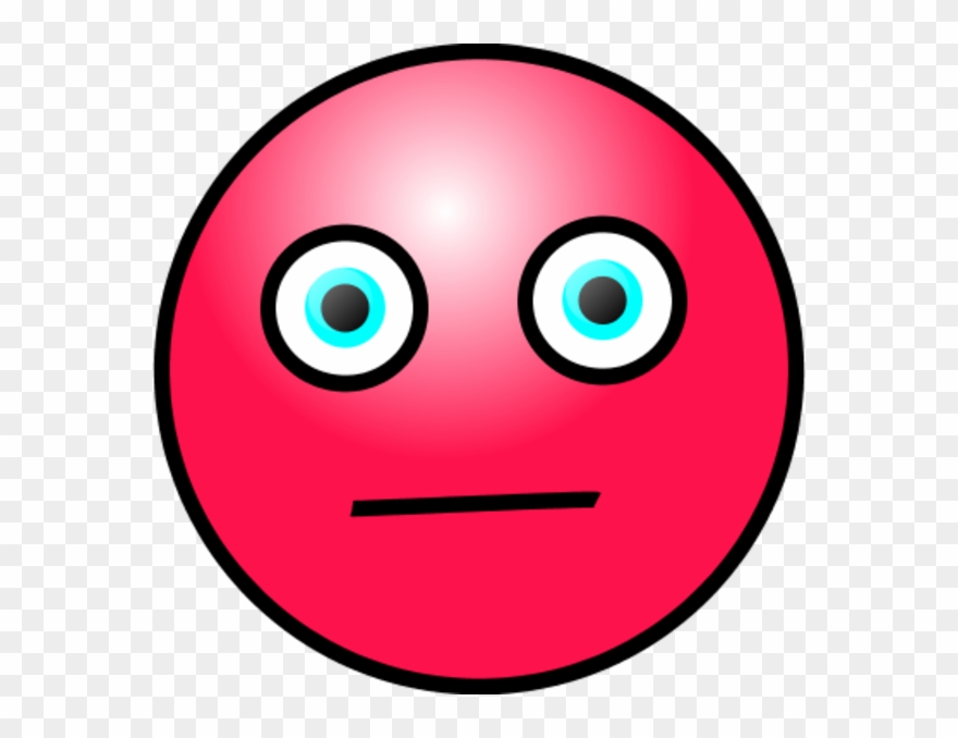 Emoticons Worried Face Vector Clip Art Ca75nr Clipart - Png Download