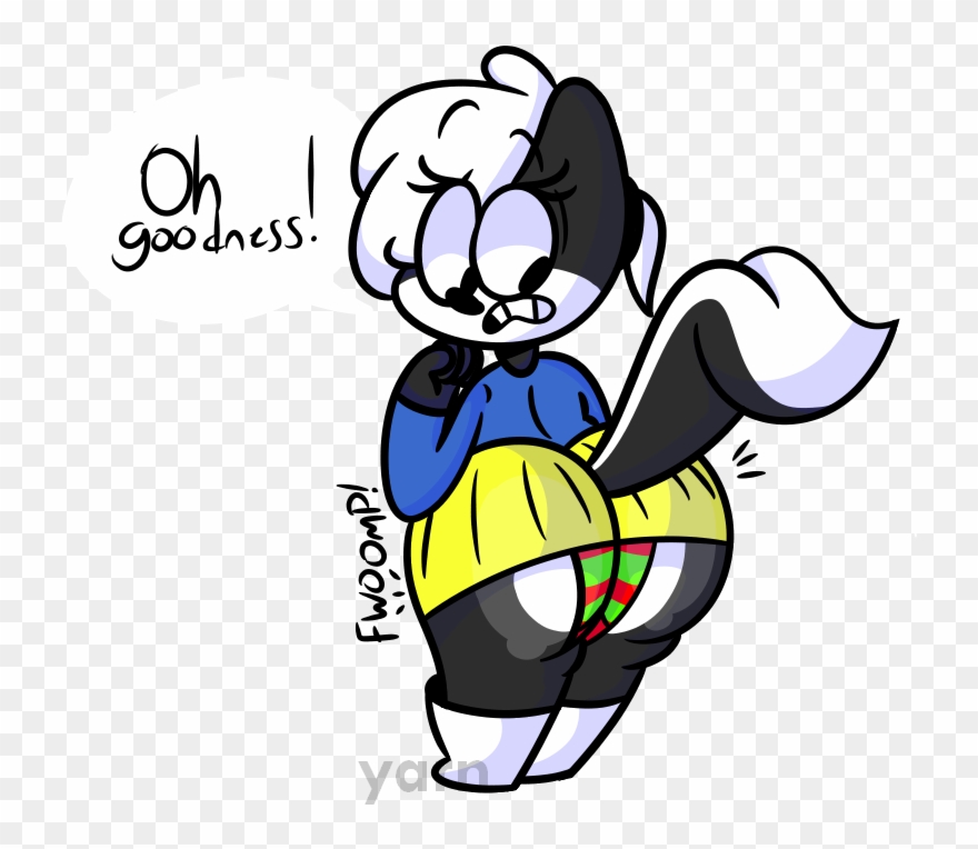 Skunk Butt Clipart
