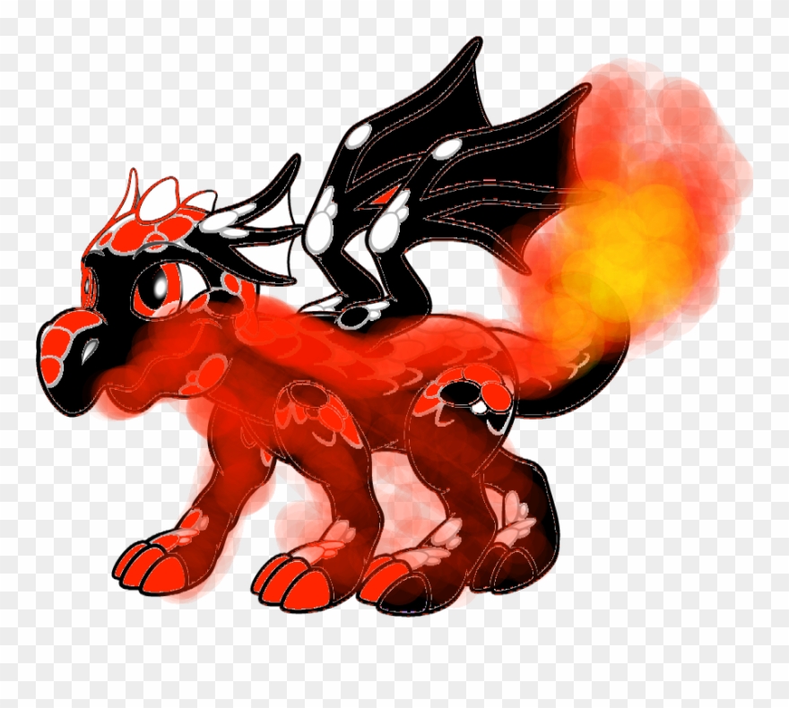 Dragon - Flame Clipart