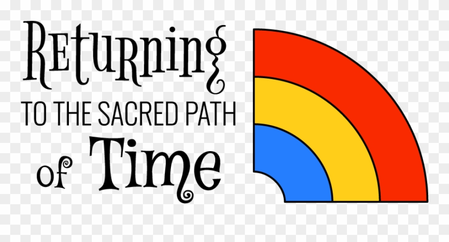 Returning To The Sacred Path Of Time Clipart