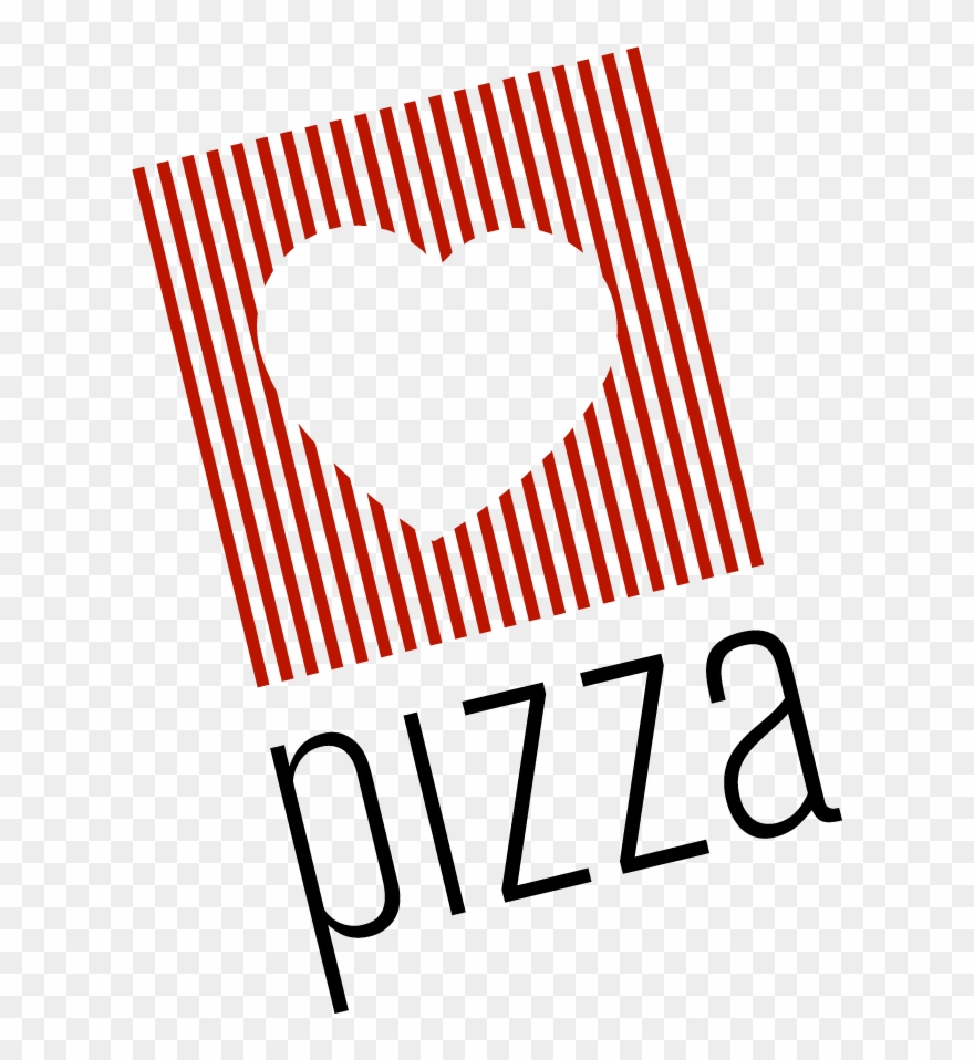 Heart Pizza Logo Clipart